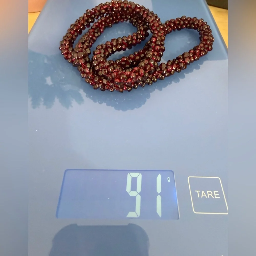 Museum-Quality Antique Bohemian Garnet Parure 118 total grams - Picture 8 of 16